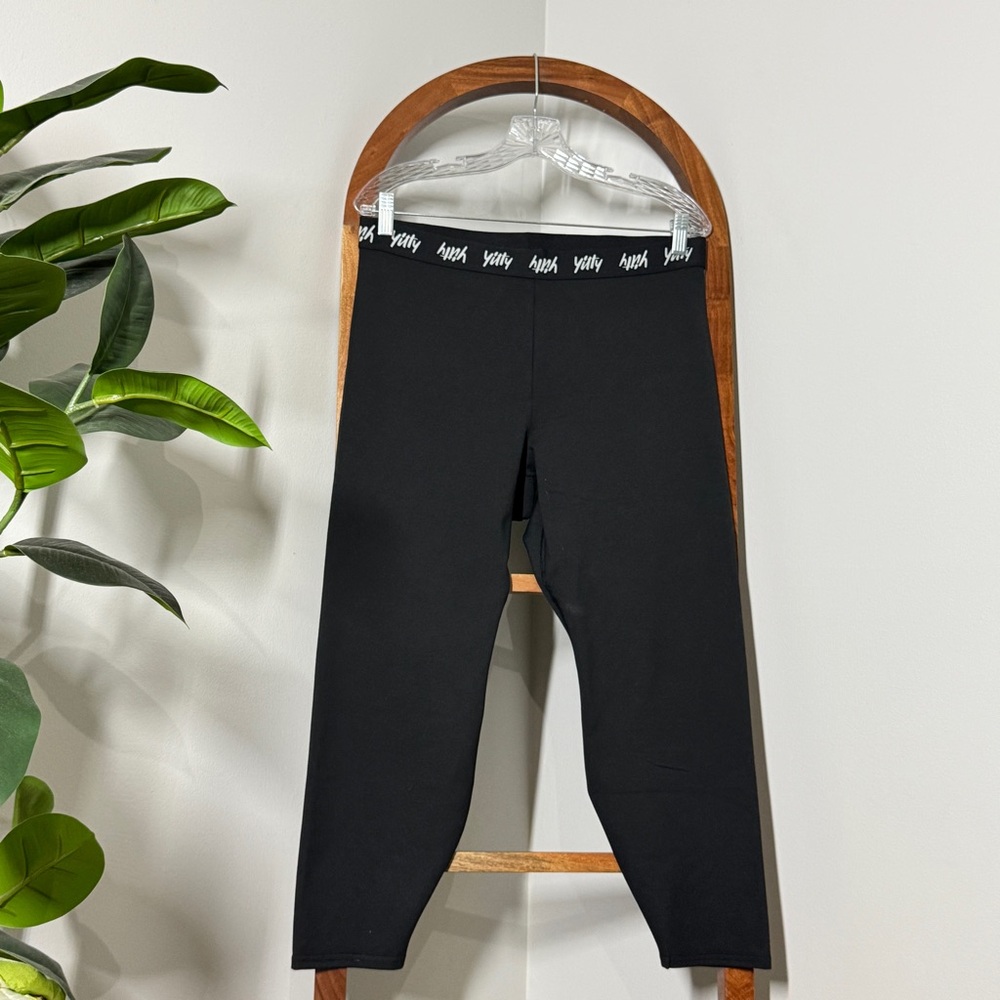 Yitty XXL/1X Black Major Label Shaping High Waist Leggings NEW